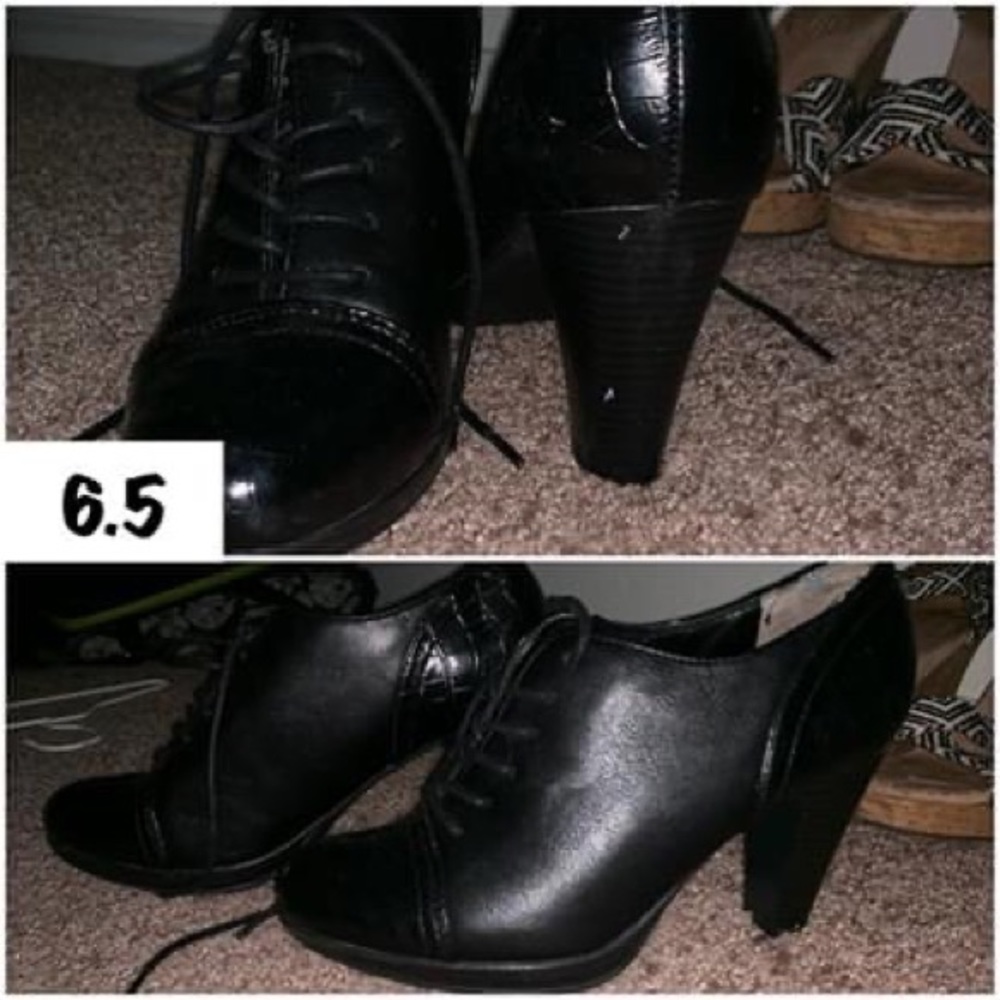 Black booties